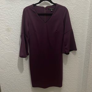 Purple Sharagano cocktail dress